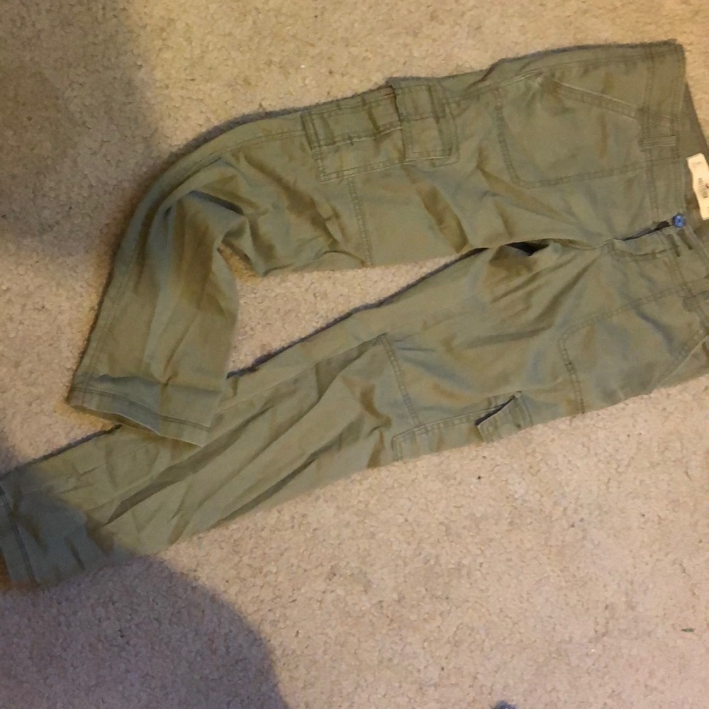 Hollister army cargo pans